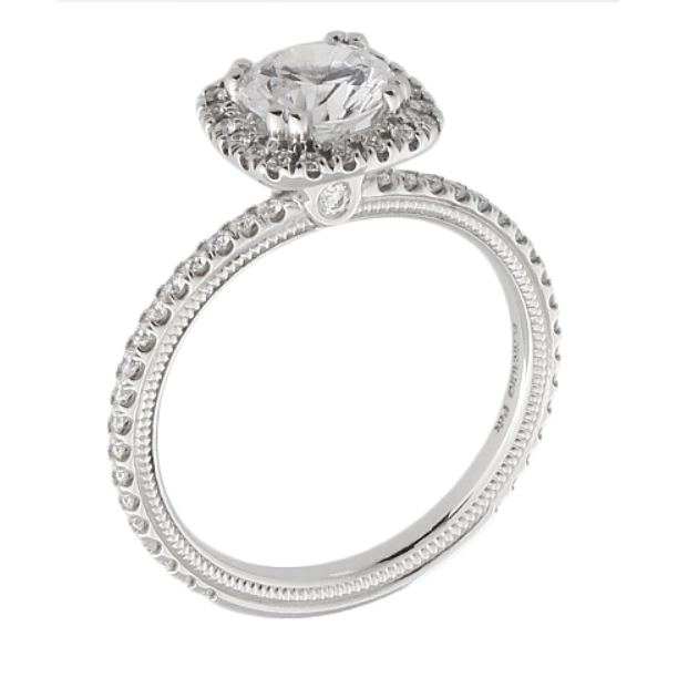 Verragio 14K White Gold Engagement Ring