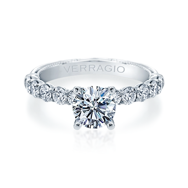 Verragio Classic 14K White Gold Engagement Ring