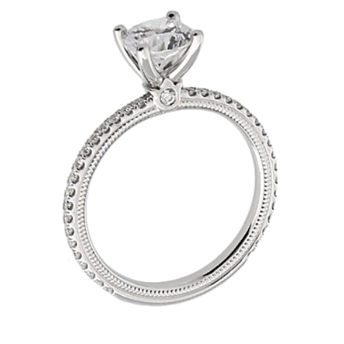 Verragio Tradition 14K White Gold Engagement Ring